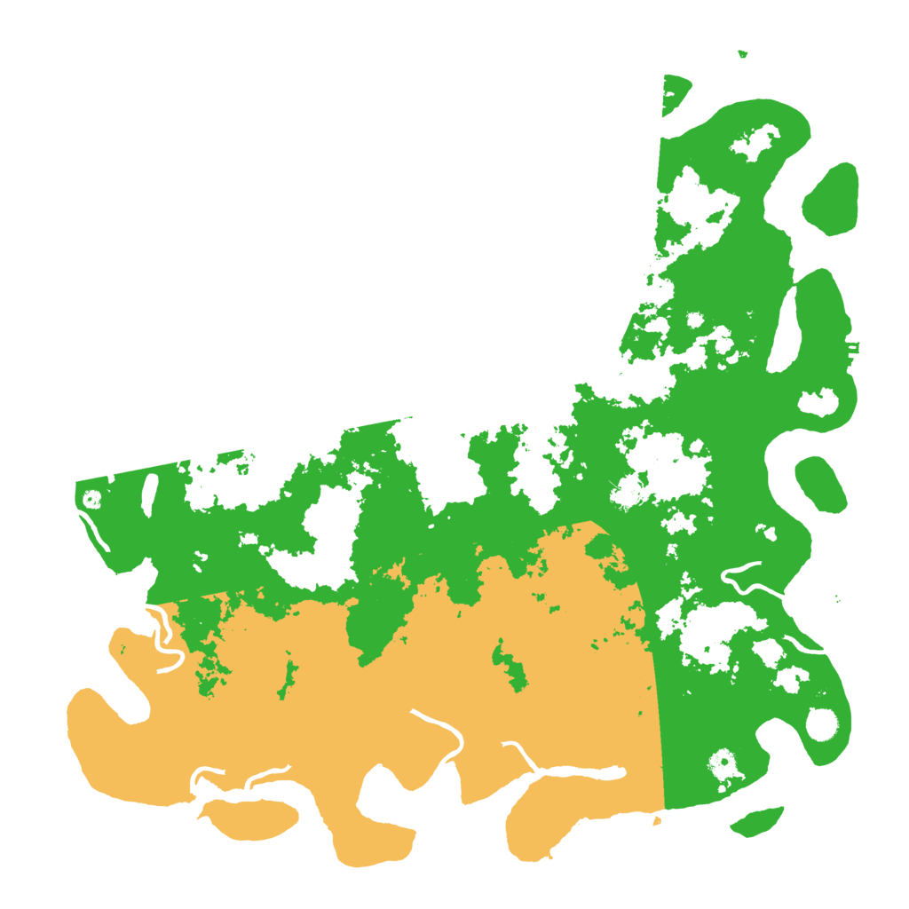 Biome Rust Map: Procedural Map, Size: 5000, Seed: 1448315940