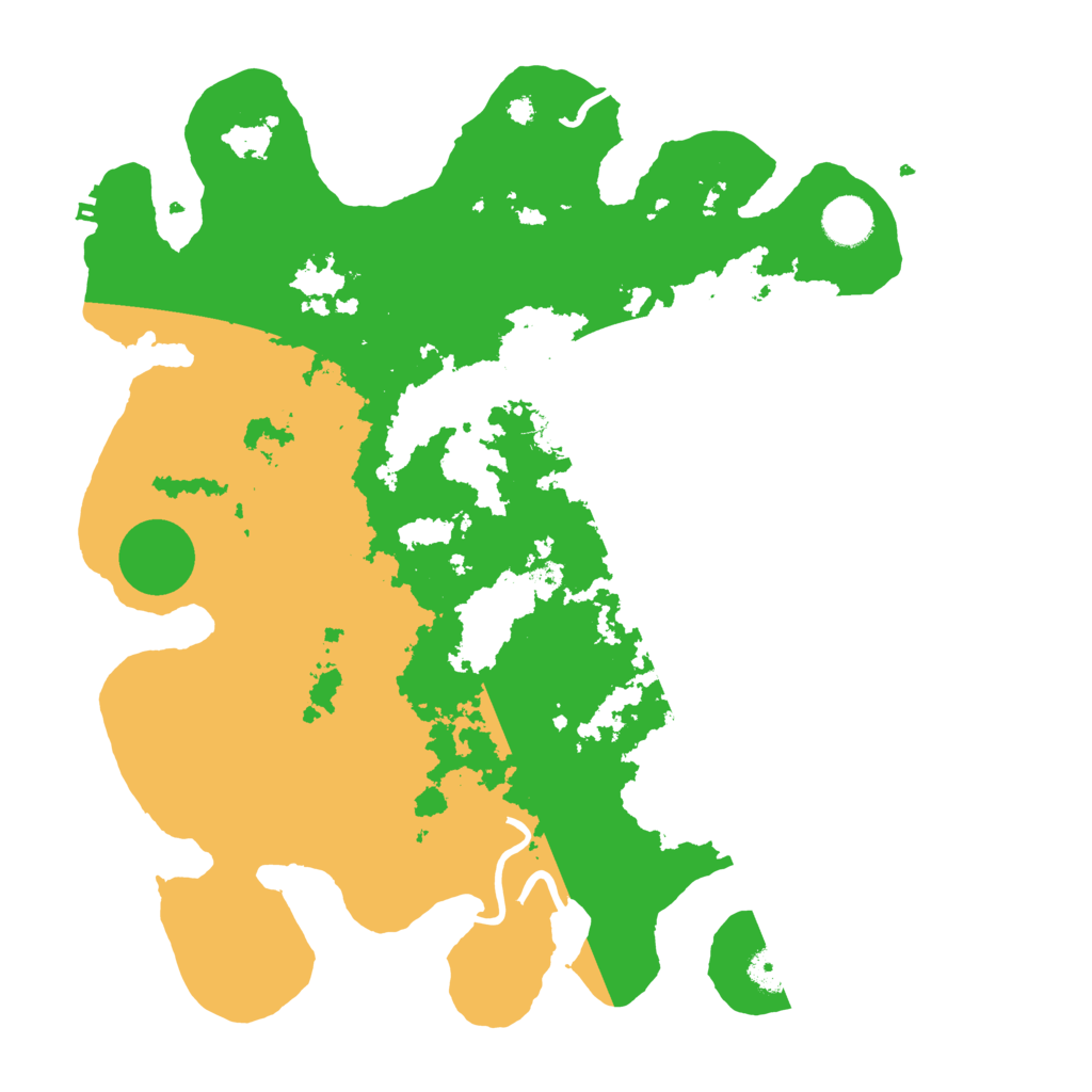 Biome Rust Map: Procedural Map, Size: 3800, Seed: 1859007