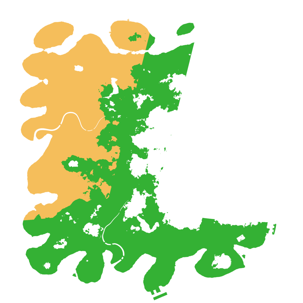 Biome Rust Map: Procedural Map, Size: 4250, Seed: 541