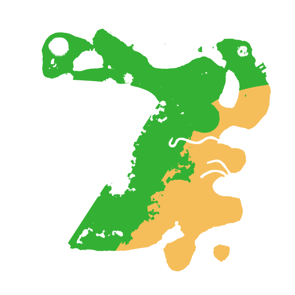 Biome Rust Map: Procedural Map, Size: 2800, Seed: 6