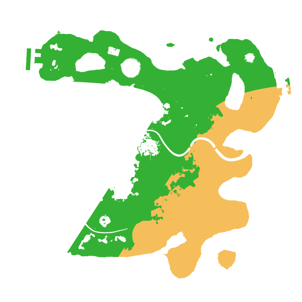 Biome Rust Map: Procedural Map, Size: 2800, Seed: 6