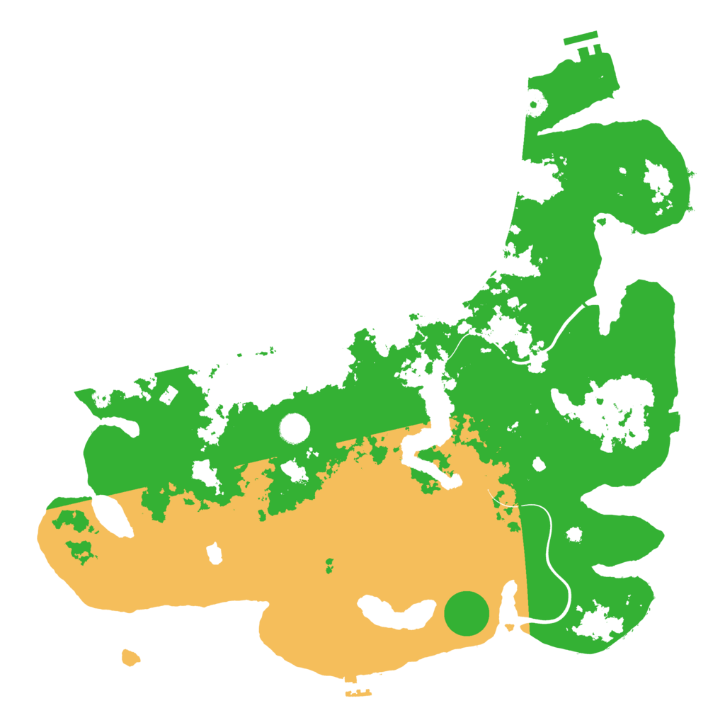 Biome Rust Map: Procedural Map, Size: 4250, Seed: 1943599781