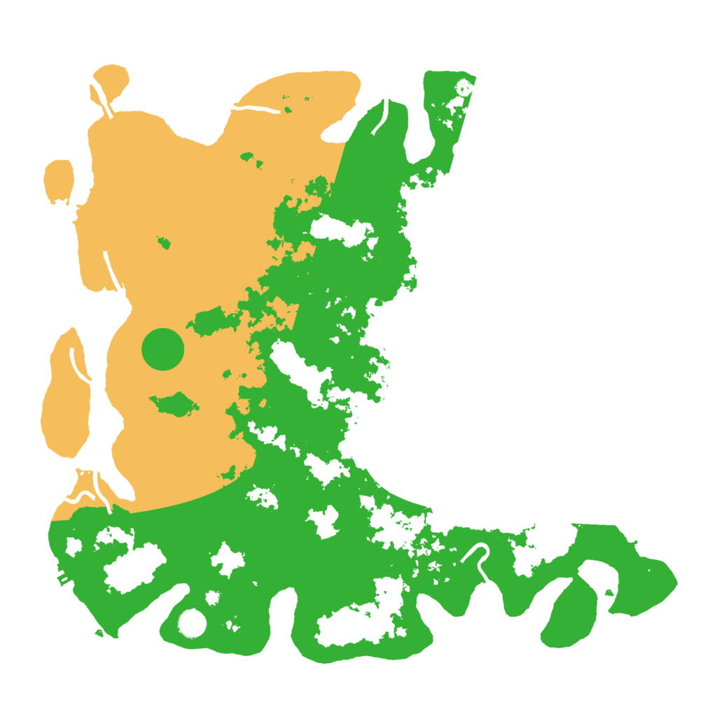 Biome Rust Map: Procedural Map, Size: 4444, Seed: 867743