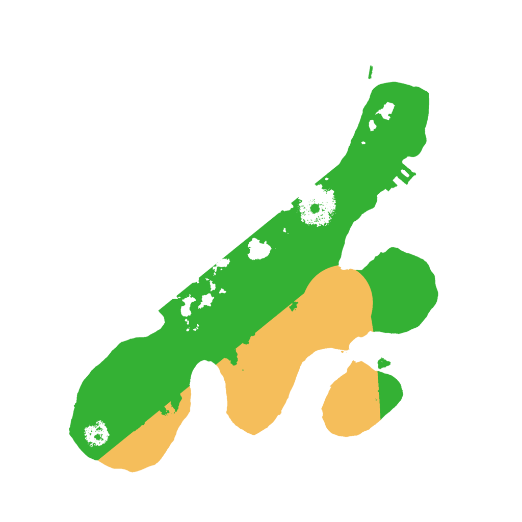 Biome Rust Map: Procedural Map, Size: 2200, Seed: 146