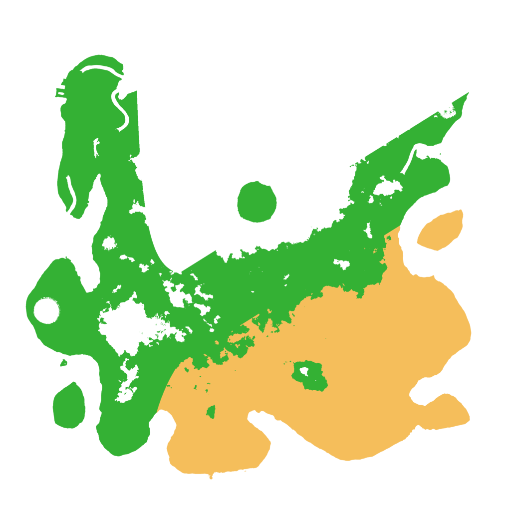 Biome Rust Map: Procedural Map, Size: 3500, Seed: 1025432198