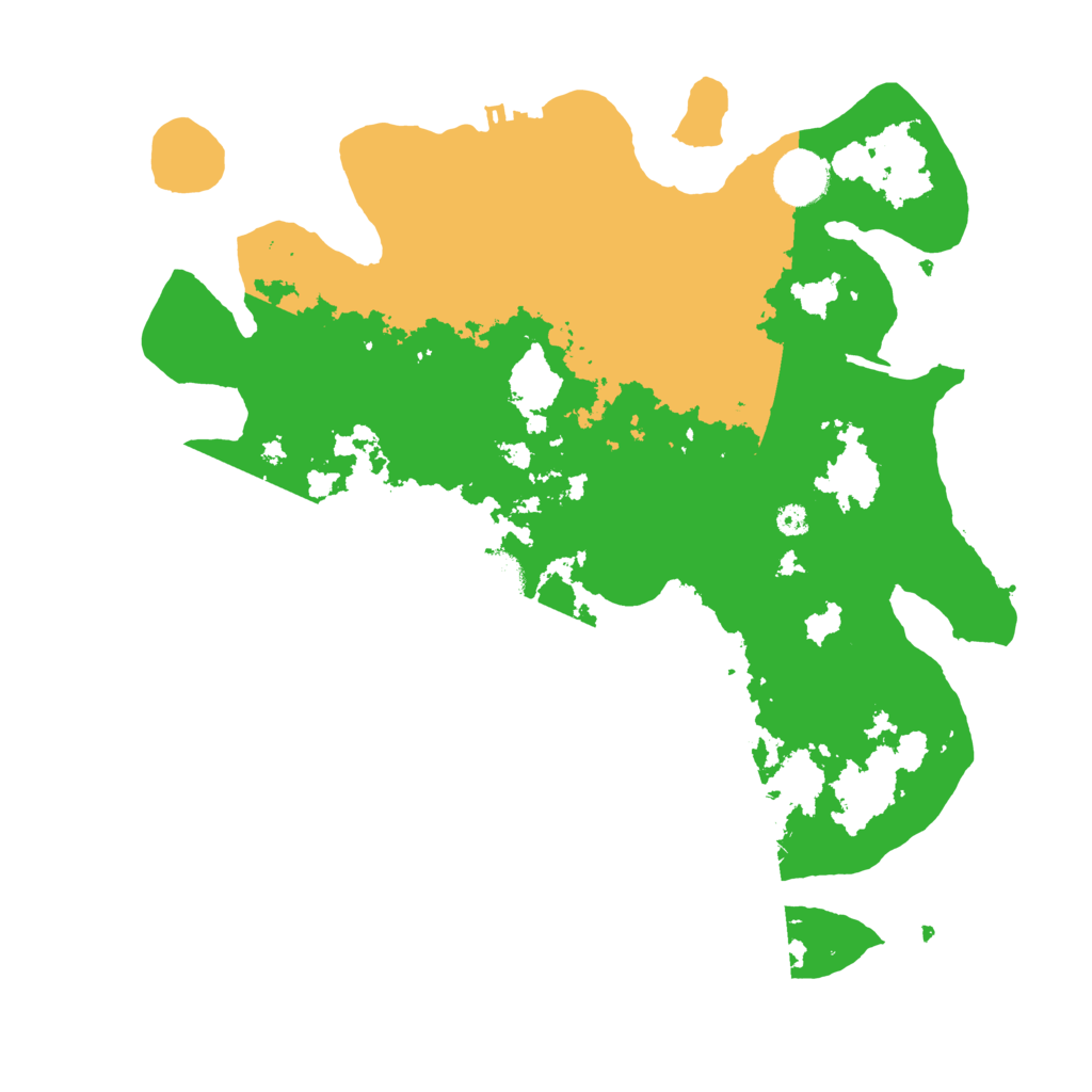 Biome Rust Map: Procedural Map, Size: 3500, Seed: 48773906
