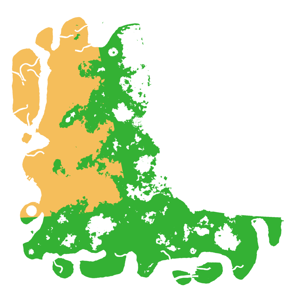 Biome Rust Map: Procedural Map, Size: 5000, Seed: 401