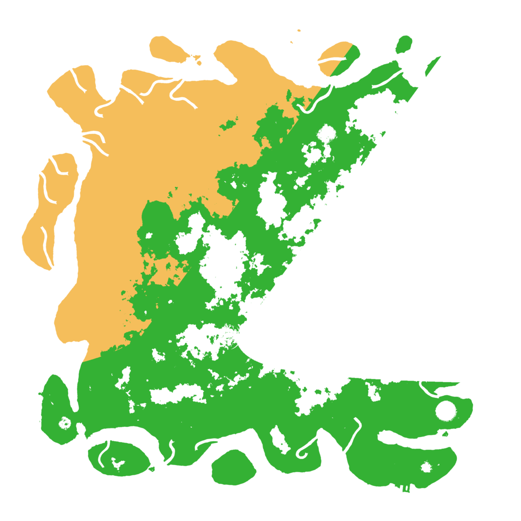 Biome Rust Map: Procedural Map, Size: 4500, Seed: 852522982