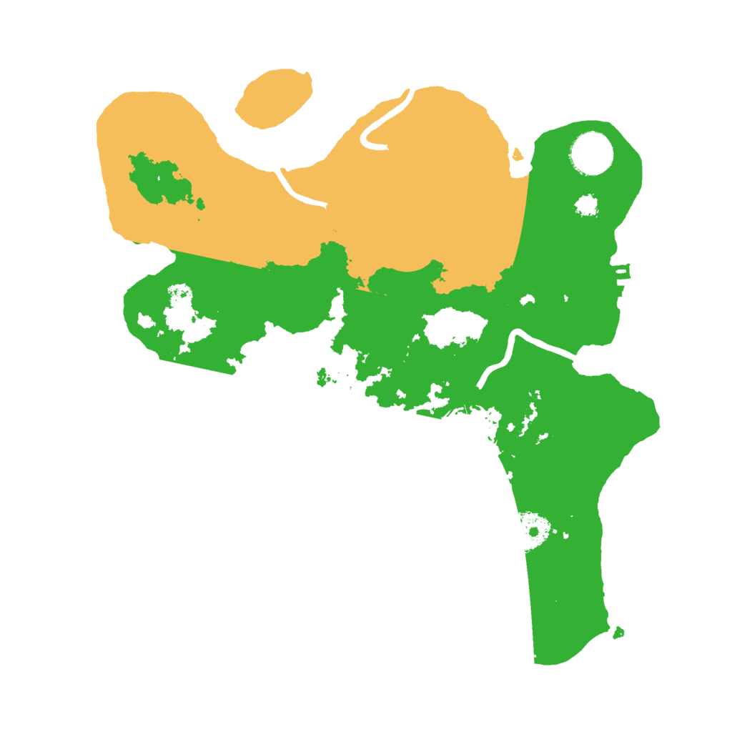 Biome Rust Map: Procedural Map, Size: 3000, Seed: 1540276108