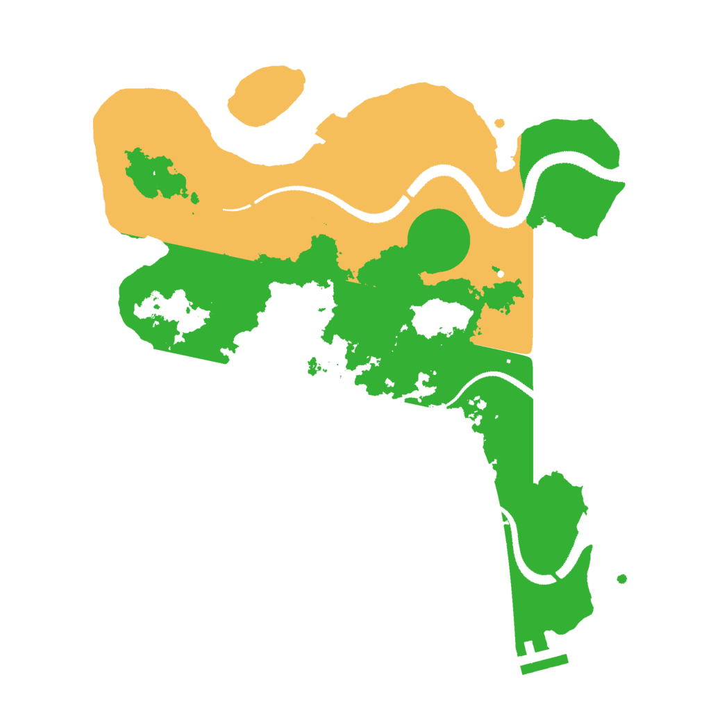 Biome Rust Map: Procedural Map, Size: 3000, Seed: 1540276108