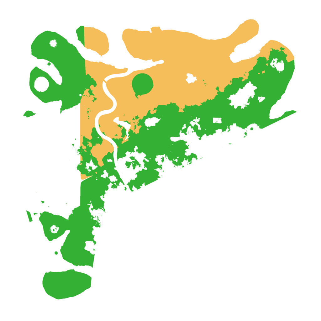 Biome Rust Map: Procedural Map, Size: 4000, Seed: 22071971