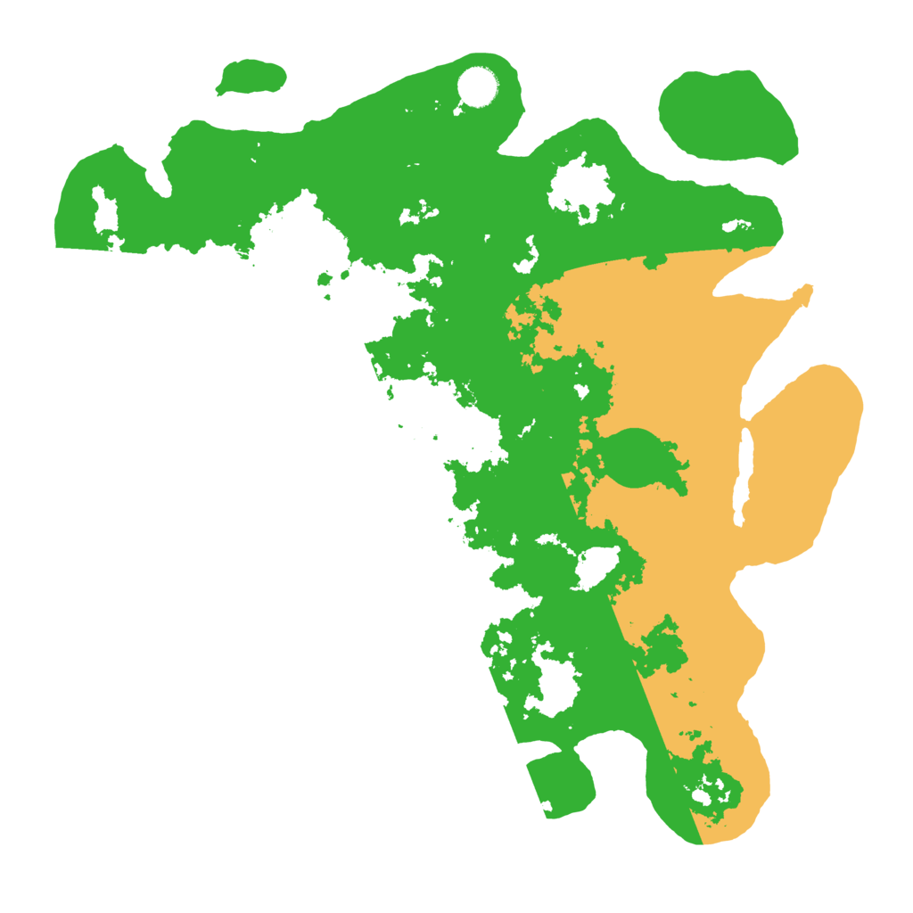 Biome Rust Map: Barren, Size: 4000, Seed: 2013495183