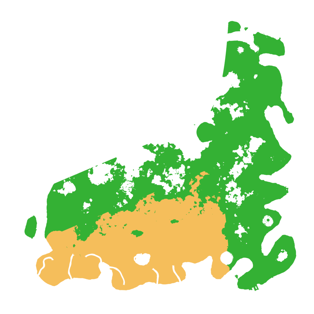Biome Rust Map: Procedural Map, Size: 4444, Seed: 766325