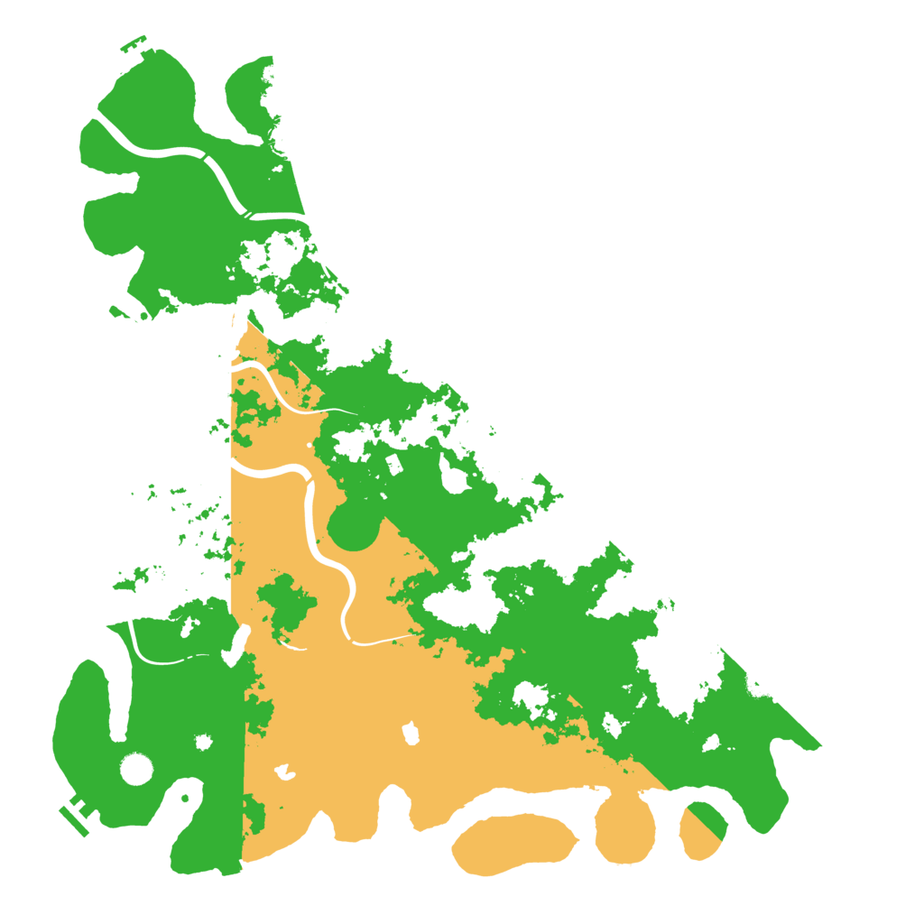 Biome Rust Map: Procedural Map, Size: 5000, Seed: 19952965