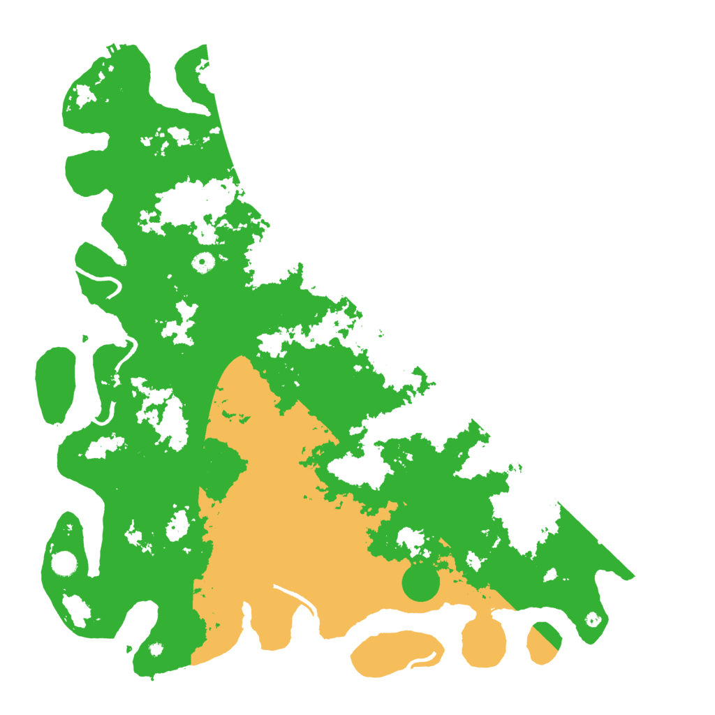 Biome Rust Map: Procedural Map, Size: 5000, Seed: 19952965