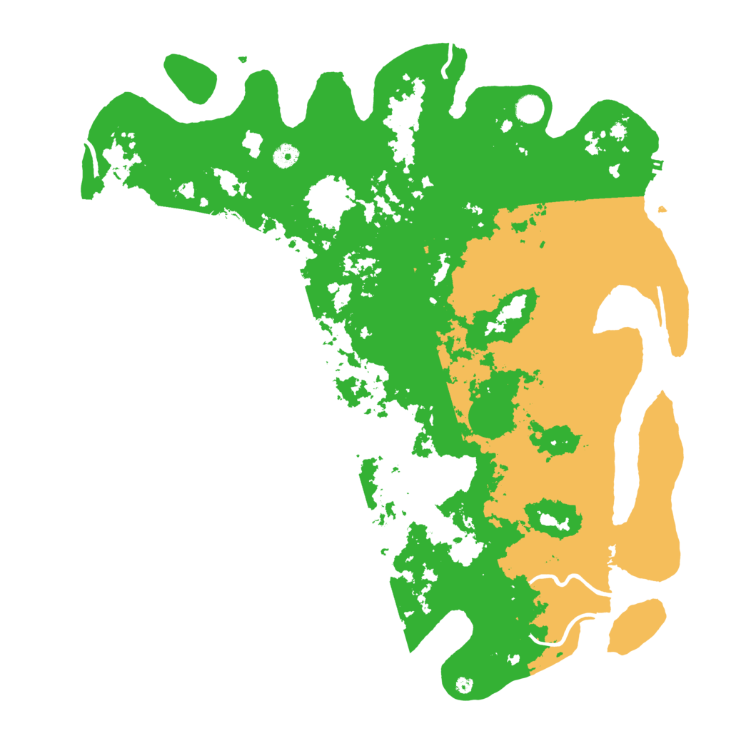 Biome Rust Map: Procedural Map, Size: 4500, Seed: 8540894