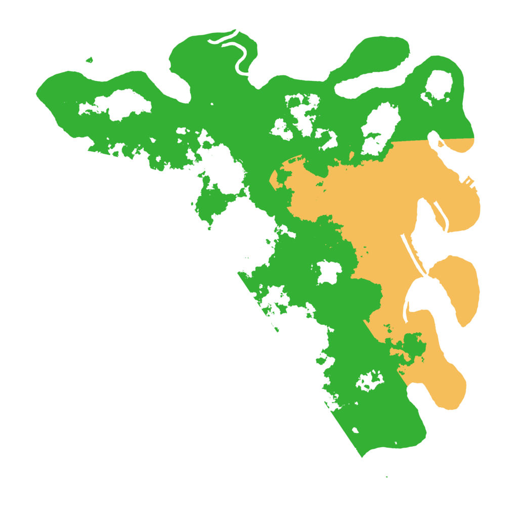 Biome Rust Map: Procedural Map, Size: 4000, Seed: 1066607521