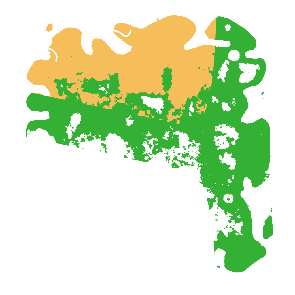 Biome Rust Map: Procedural Map, Size: 4500, Seed: 1540276108