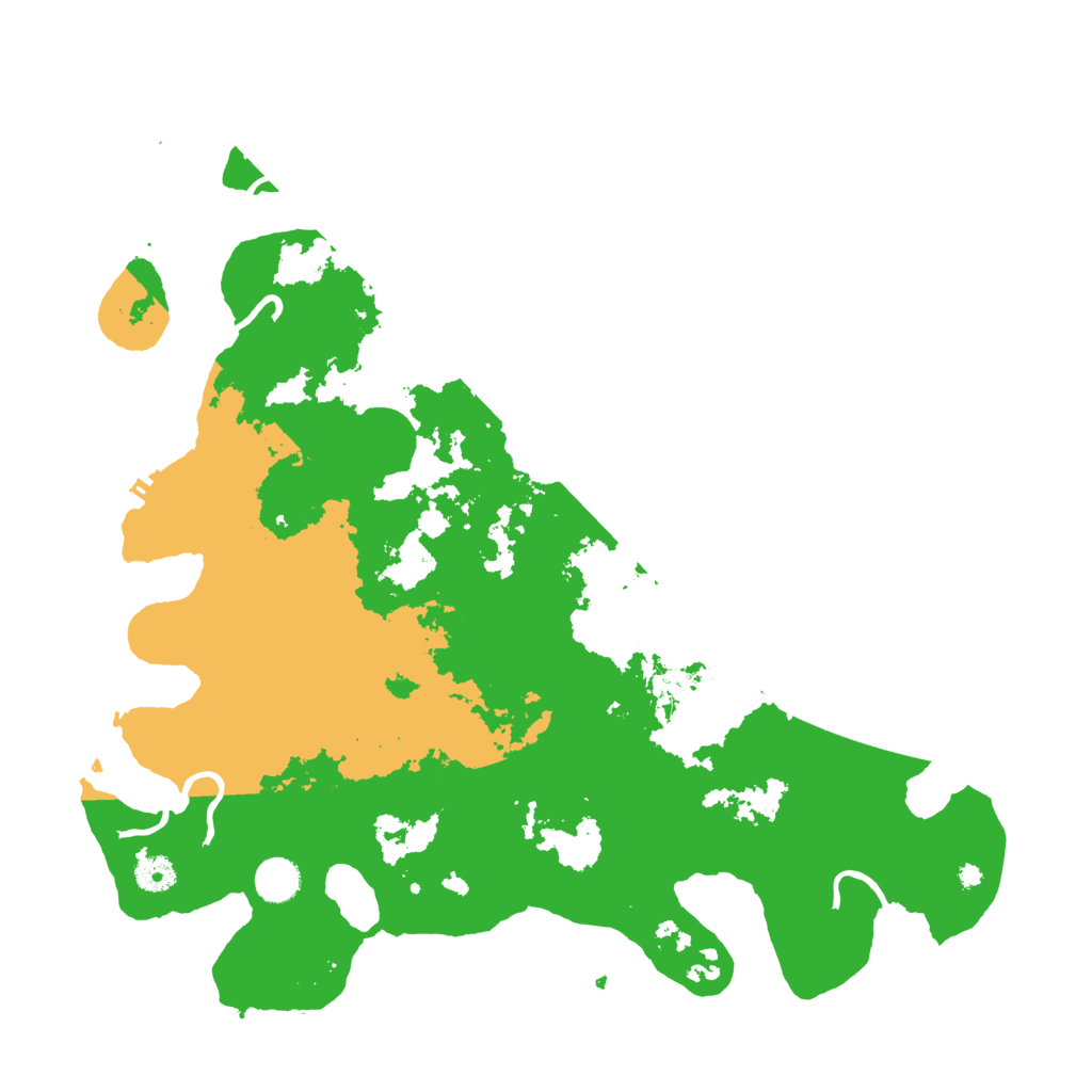 Biome Rust Map: Procedural Map, Size: 4250, Seed: 1334882999