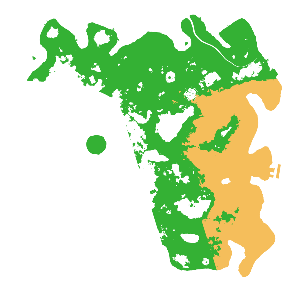 Biome Rust Map: Procedural Map, Size: 4250, Seed: 719249643