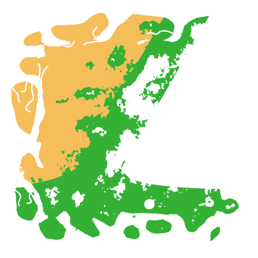 Biome Rust Map: Procedural Map, Size: 4500, Seed: 98