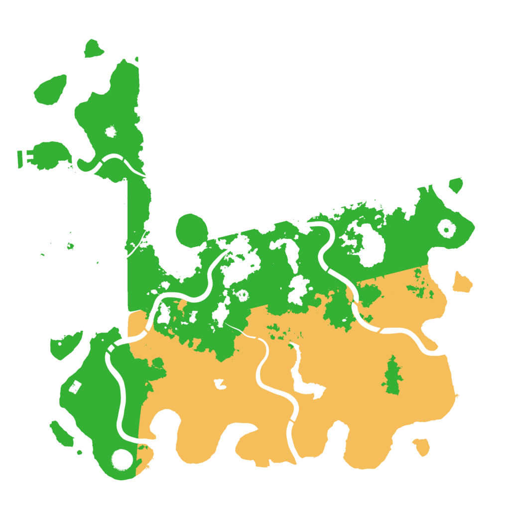 Biome Rust Map: Procedural Map, Size: 4275, Seed: 1
