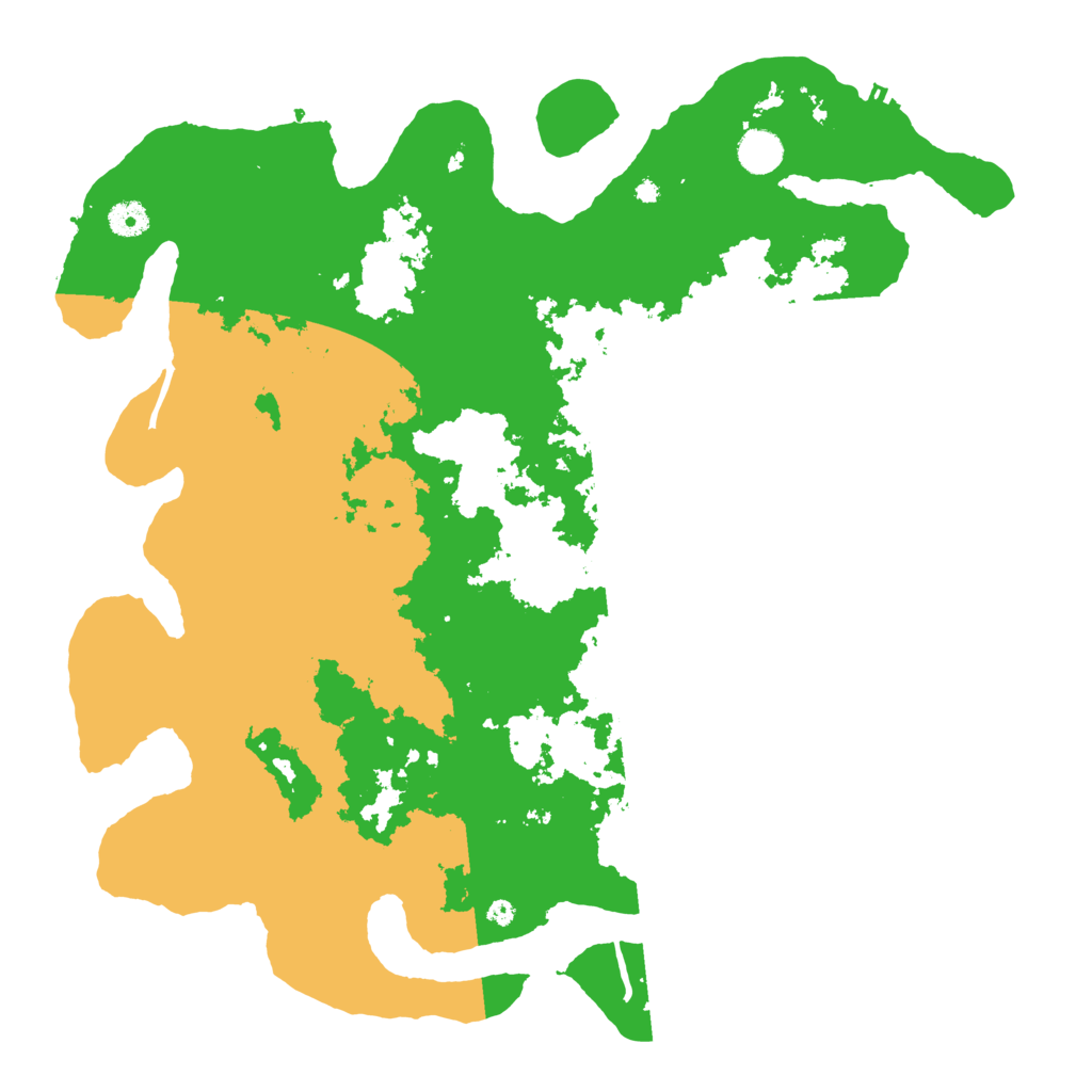 Biome Rust Map: Procedural Map, Size: 4300, Seed: 1427120211