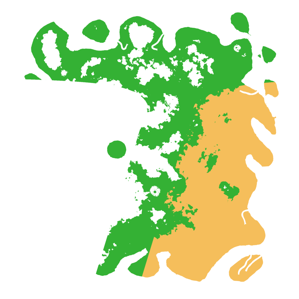 Biome Rust Map: Procedural Map, Size: 4444, Seed: 965313