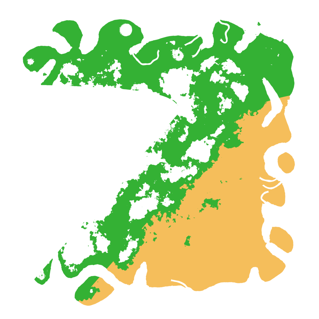 Biome Rust Map: Procedural Map, Size: 4500, Seed: 95326454