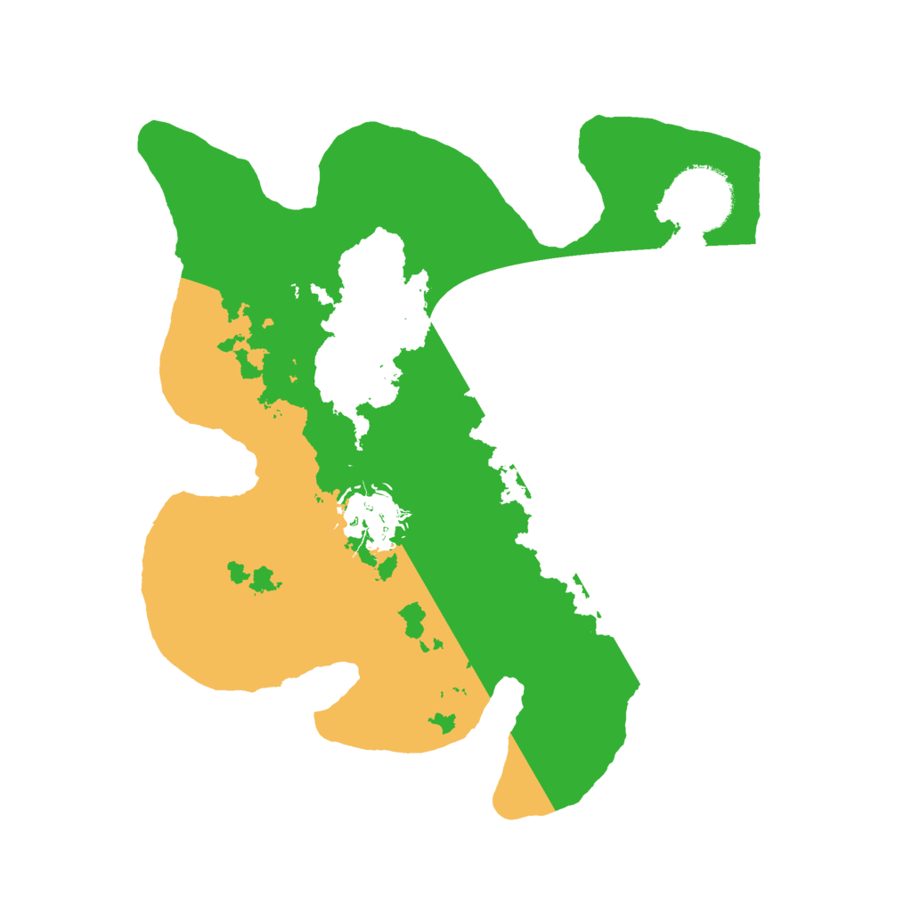 Biome Rust Map: Barren, Size: 2500, Seed: 420