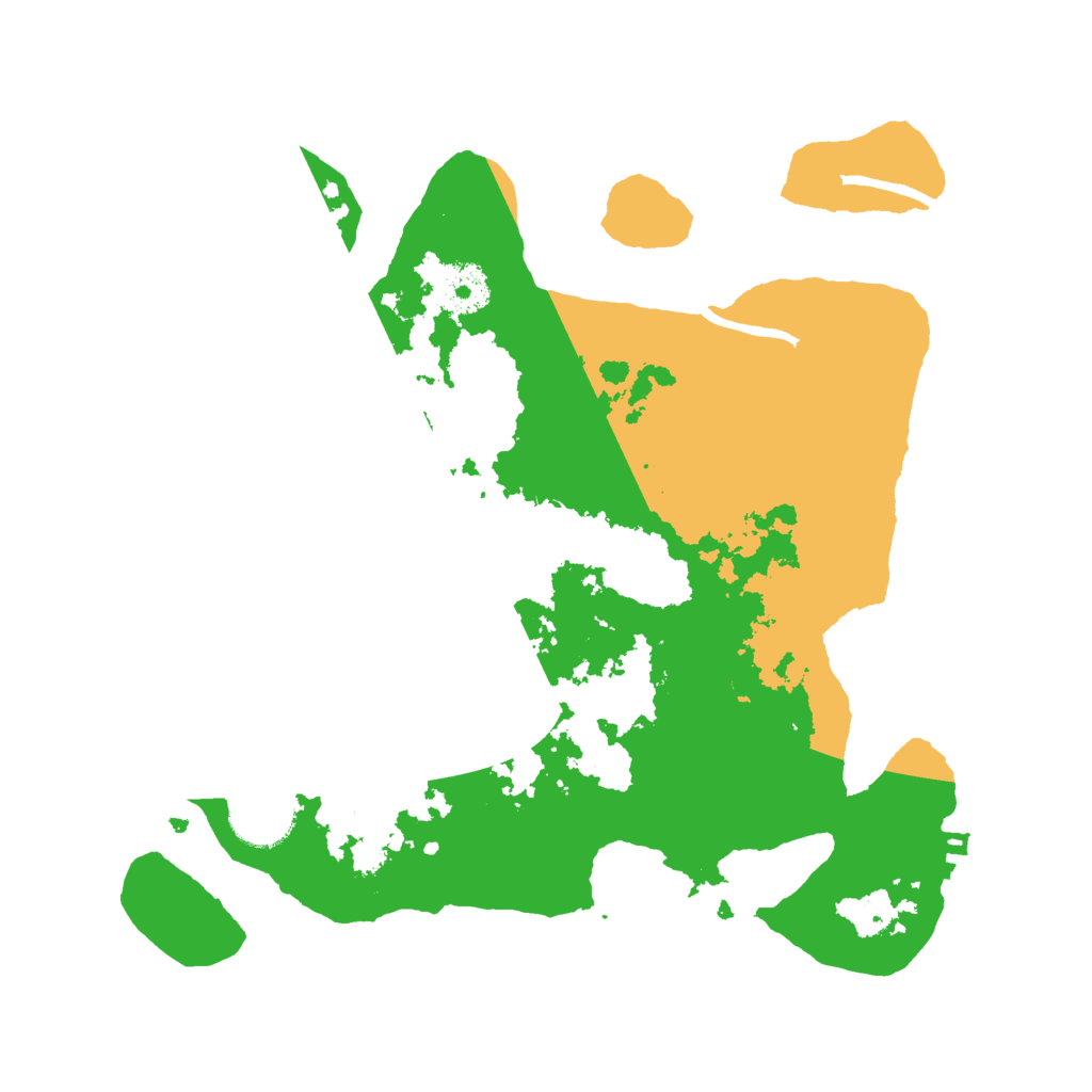 Biome Rust Map: Procedural Map, Size: 3000, Seed: 794928200