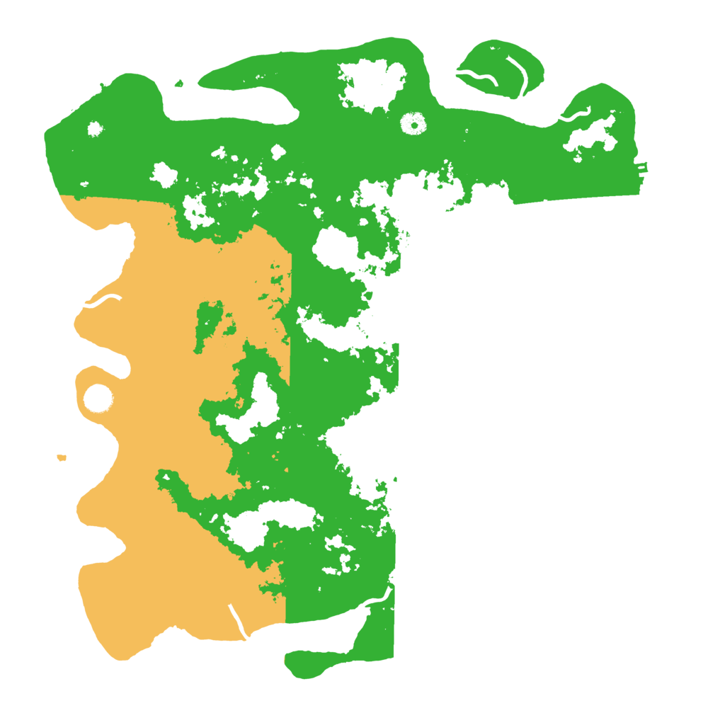 Biome Rust Map: Procedural Map, Size: 4444, Seed: 976367