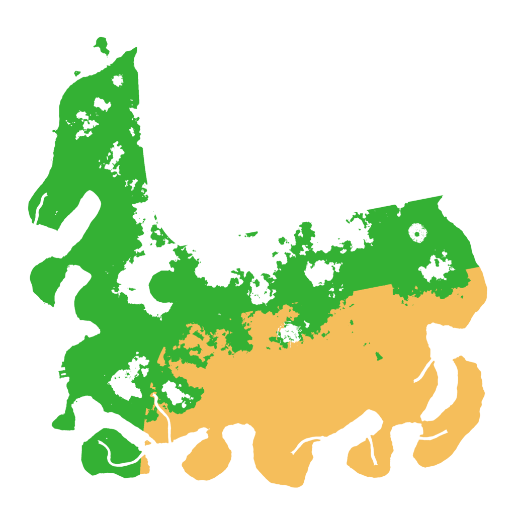 Biome Rust Map: Procedural Map, Size: 4250, Seed: 346295514
