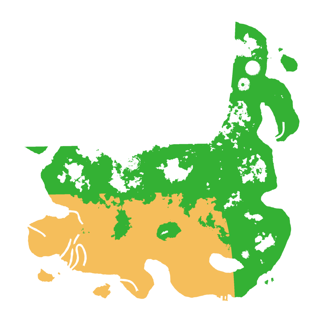 Biome Rust Map: Procedural Map, Size: 3850, Seed: 131719446