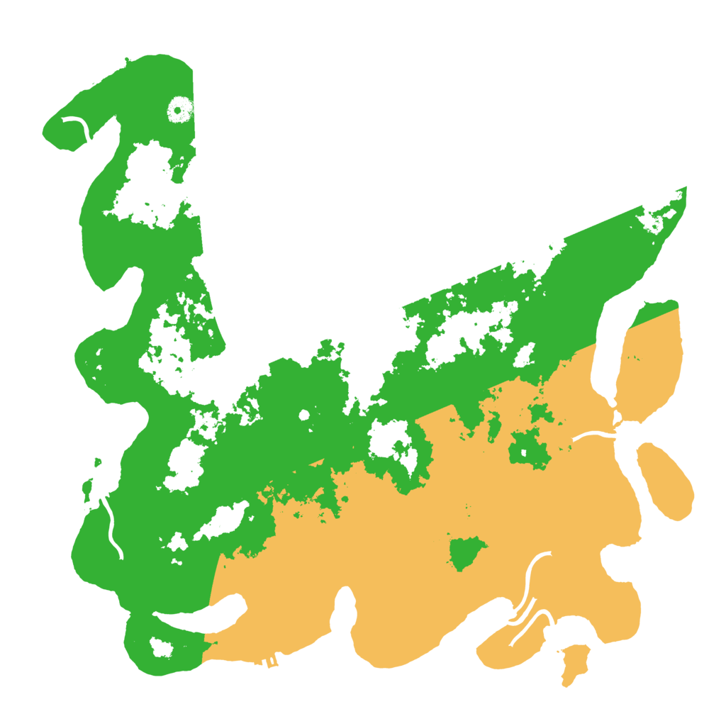 Biome Rust Map: Procedural Map, Size: 4200, Seed: 1029596554