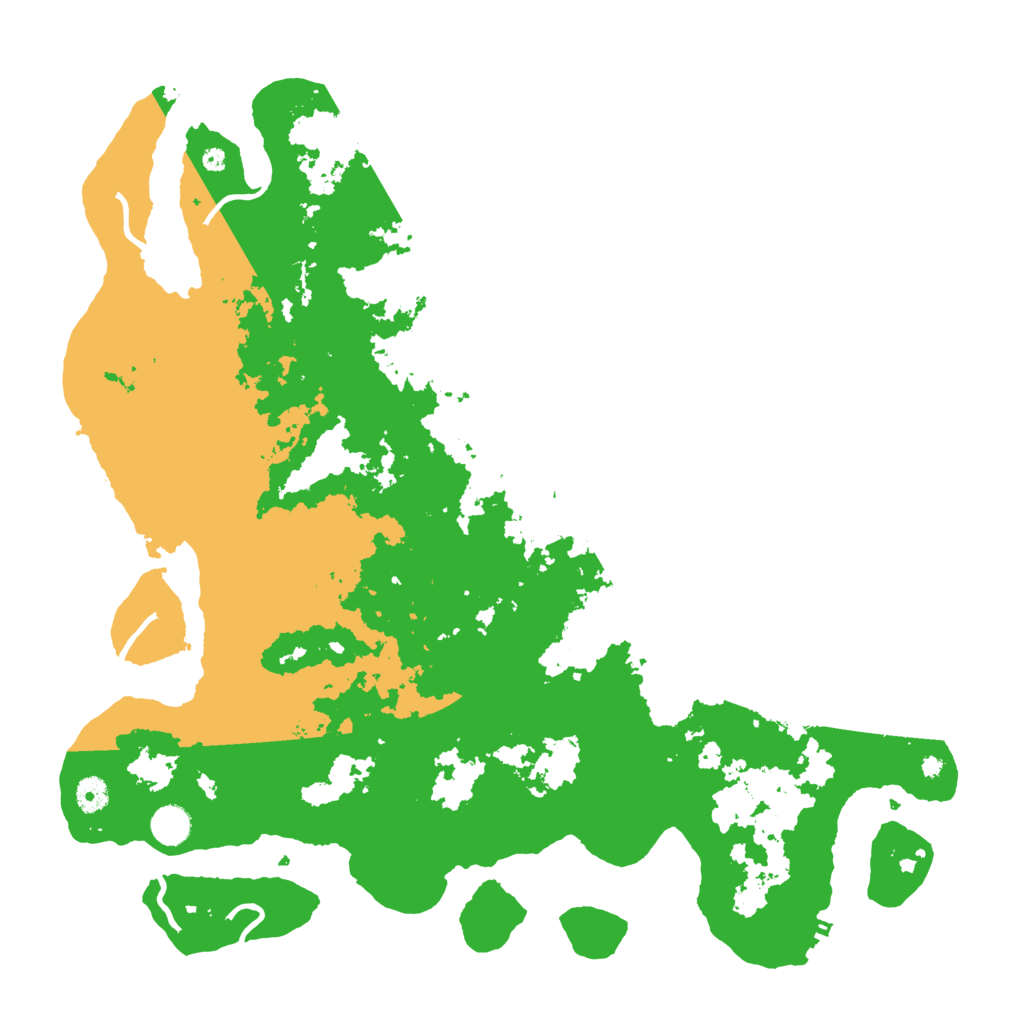 Biome Rust Map: Procedural Map, Size: 4500, Seed: 715066383
