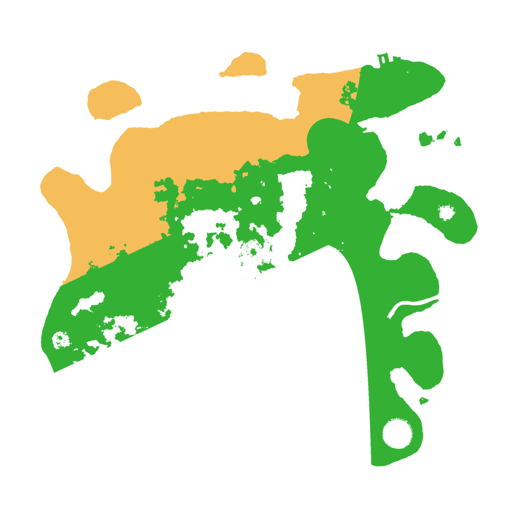 Biome Rust Map: Procedural Map, Size: 3000, Seed: 11173