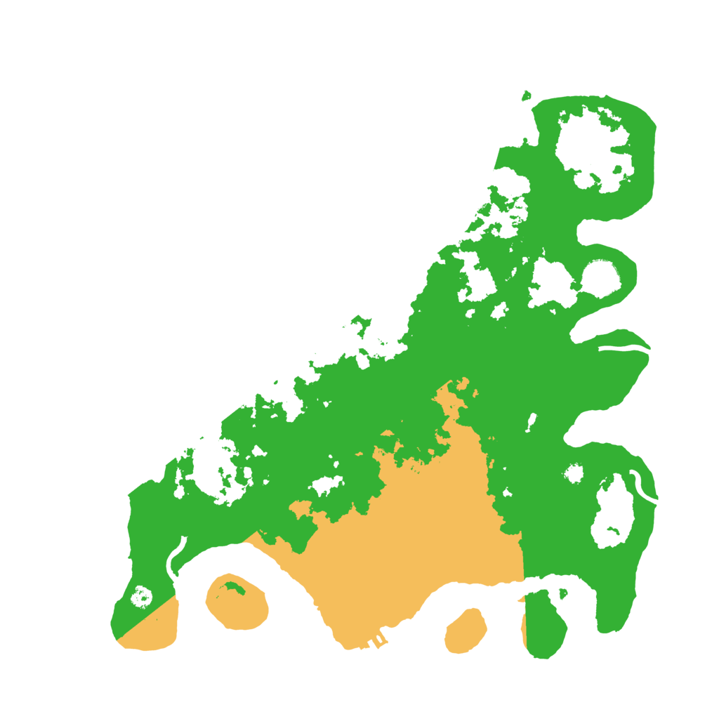 Biome Rust Map: Procedural Map, Size: 3500, Seed: 1622187772