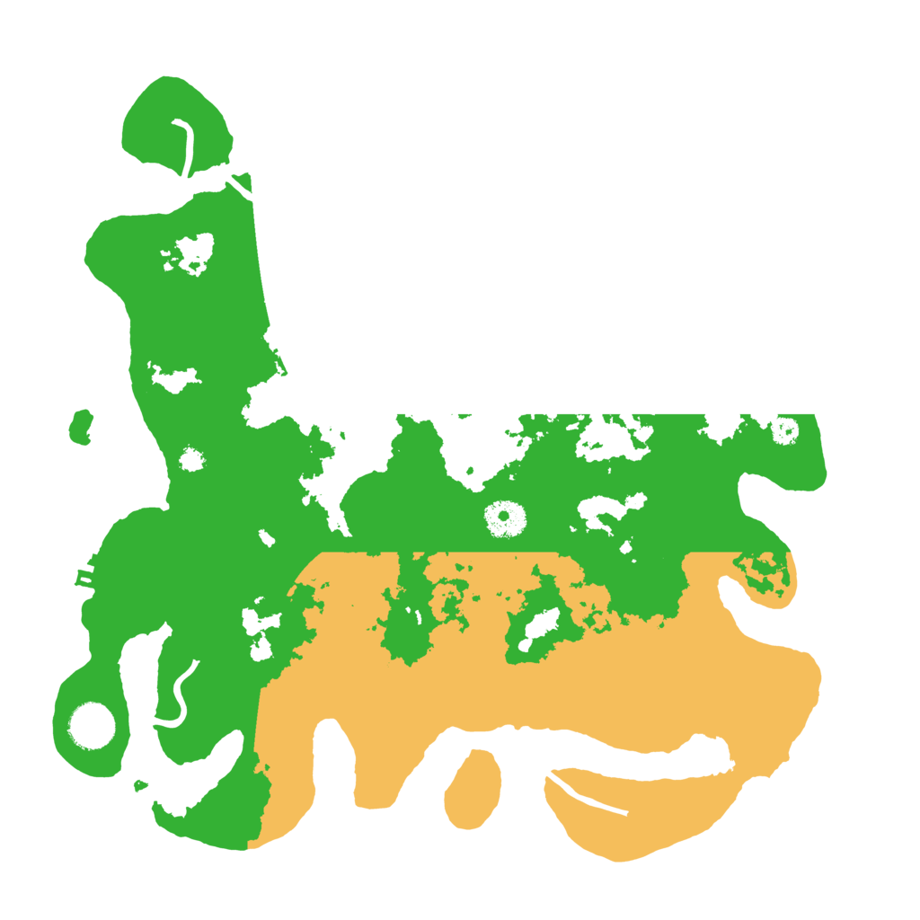 Biome Rust Map: Procedural Map, Size: 3500, Seed: 11921641