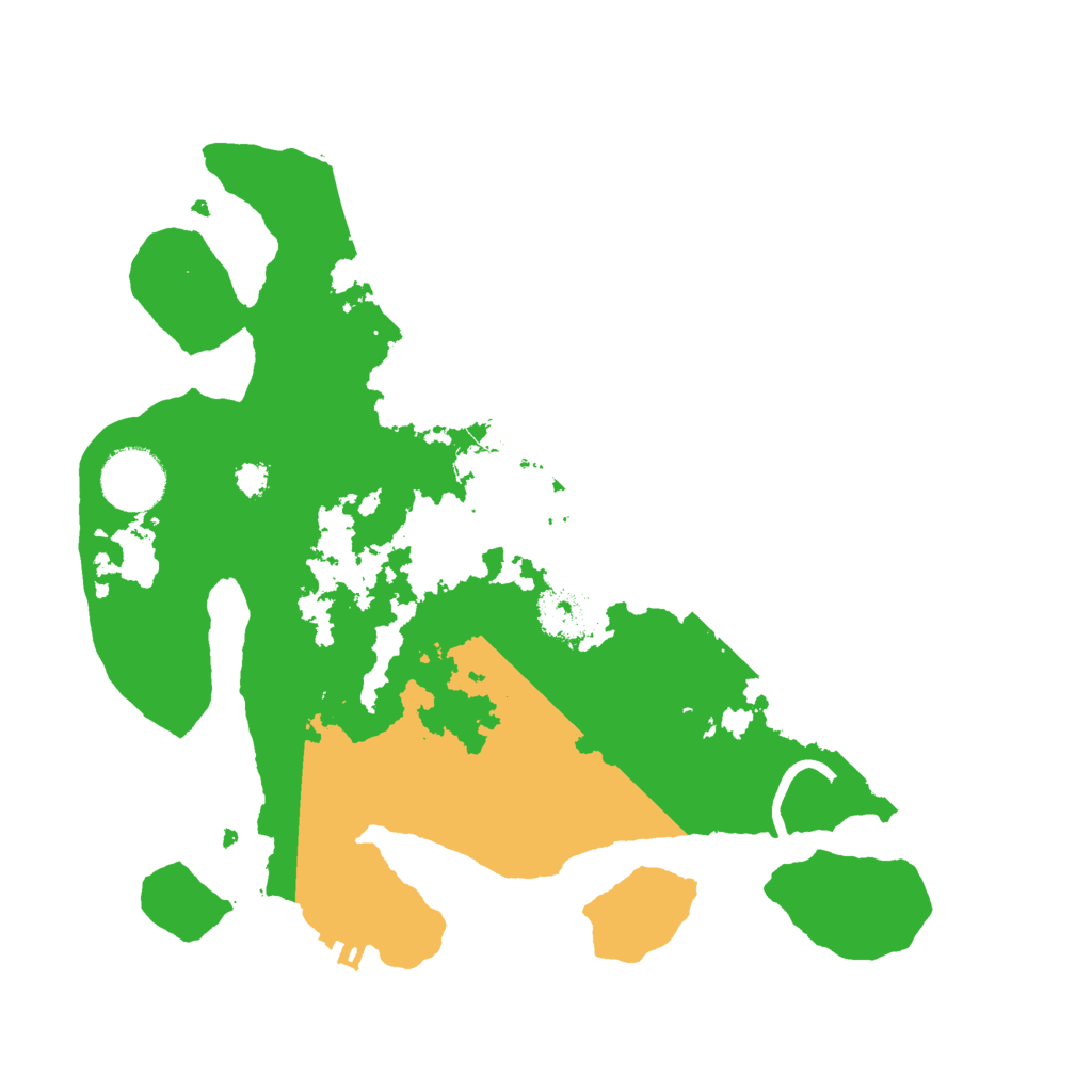 Biome Rust Map: Procedural Map, Size: 3000, Seed: 1836008330