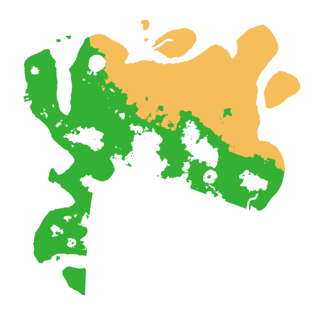 Biome Rust Map: Procedural Map, Size: 3500, Seed: 44230400