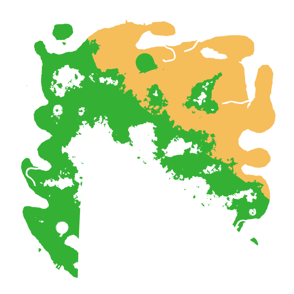 Biome Rust Map: Procedural Map, Size: 4249, Seed: 1483117433