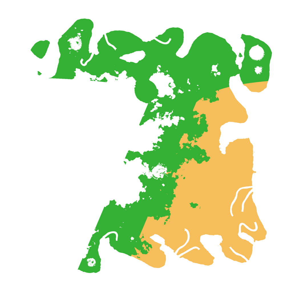 Biome Rust Map: Procedural Map, Size: 3500, Seed: 2119464170