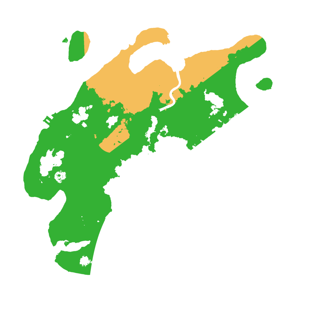 Biome Rust Map: Procedural Map, Size: 2866, Seed: 2987