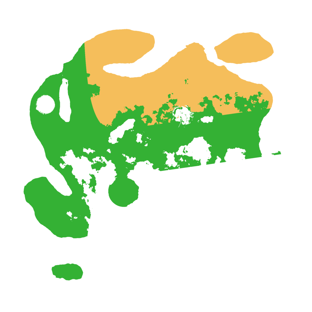 Biome Rust Map: Barren, Size: 3000, Seed: 1582516168