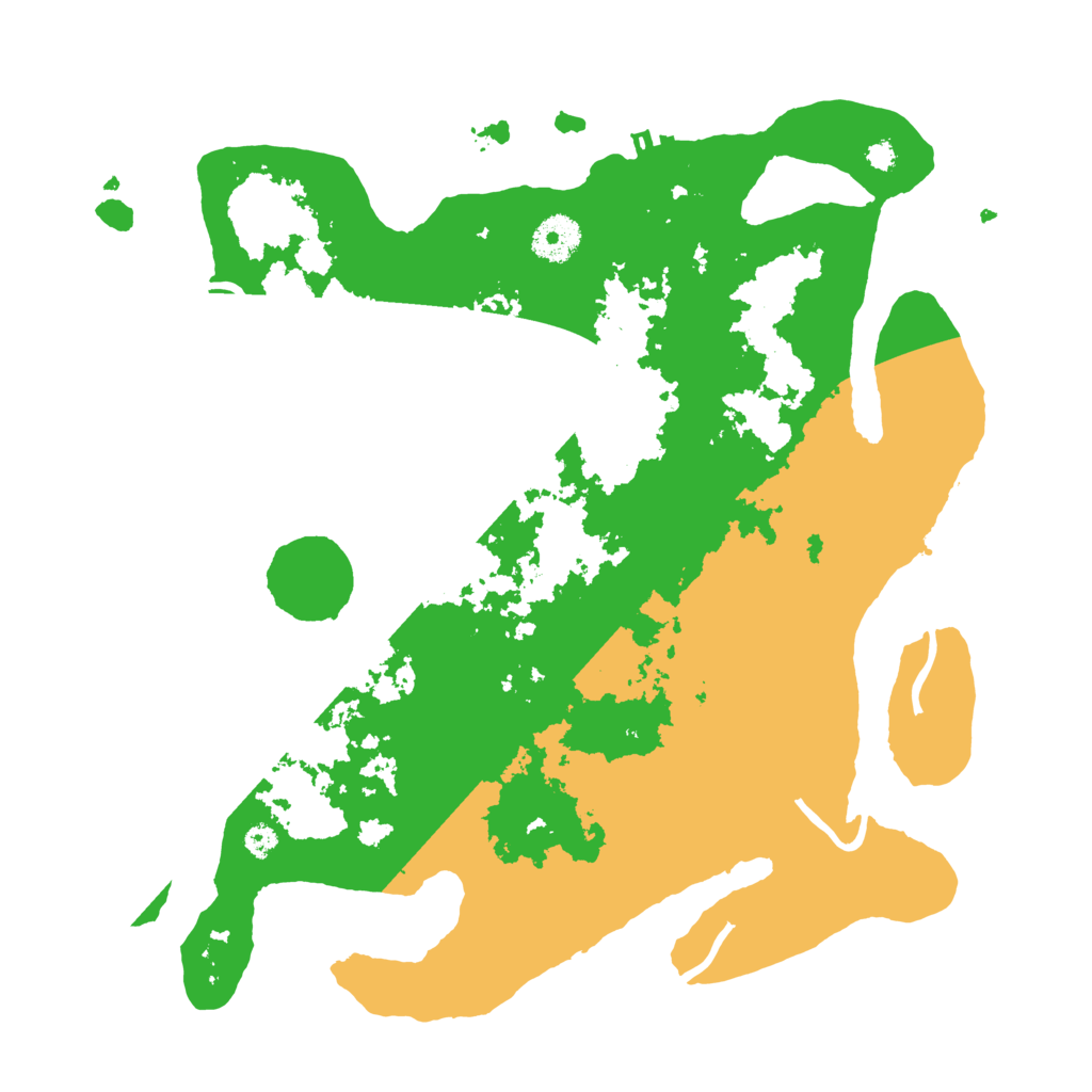 Biome Rust Map: Procedural Map, Size: 3500, Seed: 1392615950