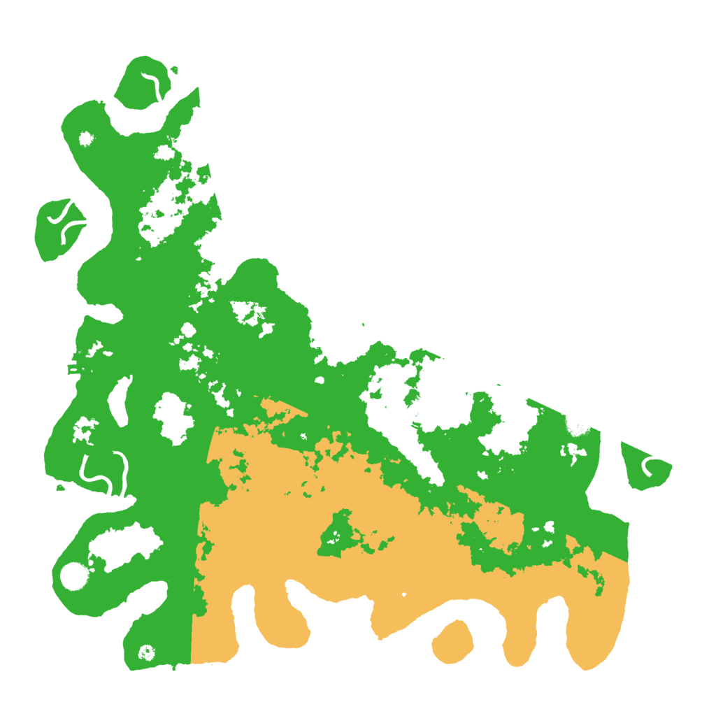 Biome Rust Map: Procedural Map, Size: 4500, Seed: 1636415019