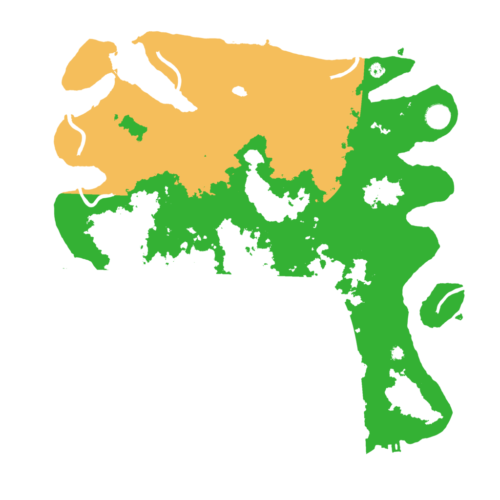 Biome Rust Map: Procedural Map, Size: 3500, Seed: 1154039646