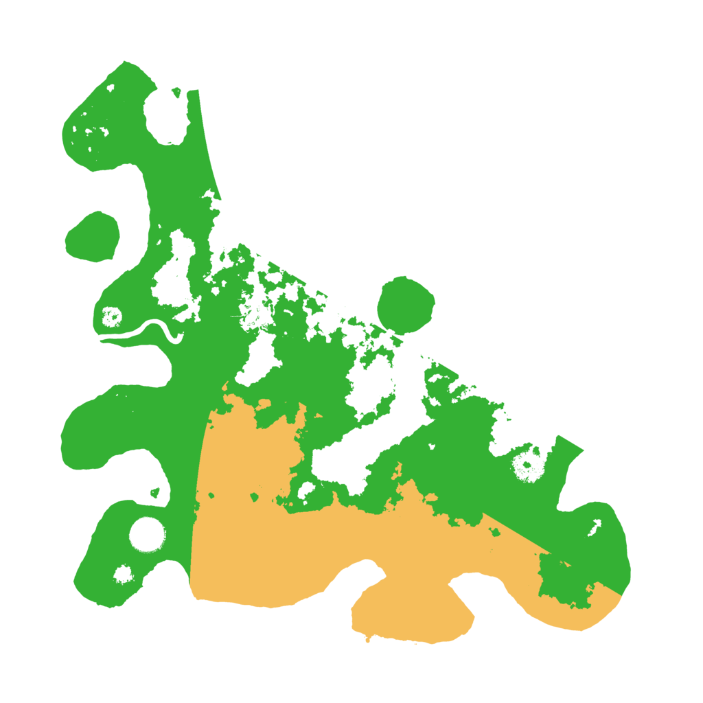 Biome Rust Map: Procedural Map, Size: 3500, Seed: 56483188