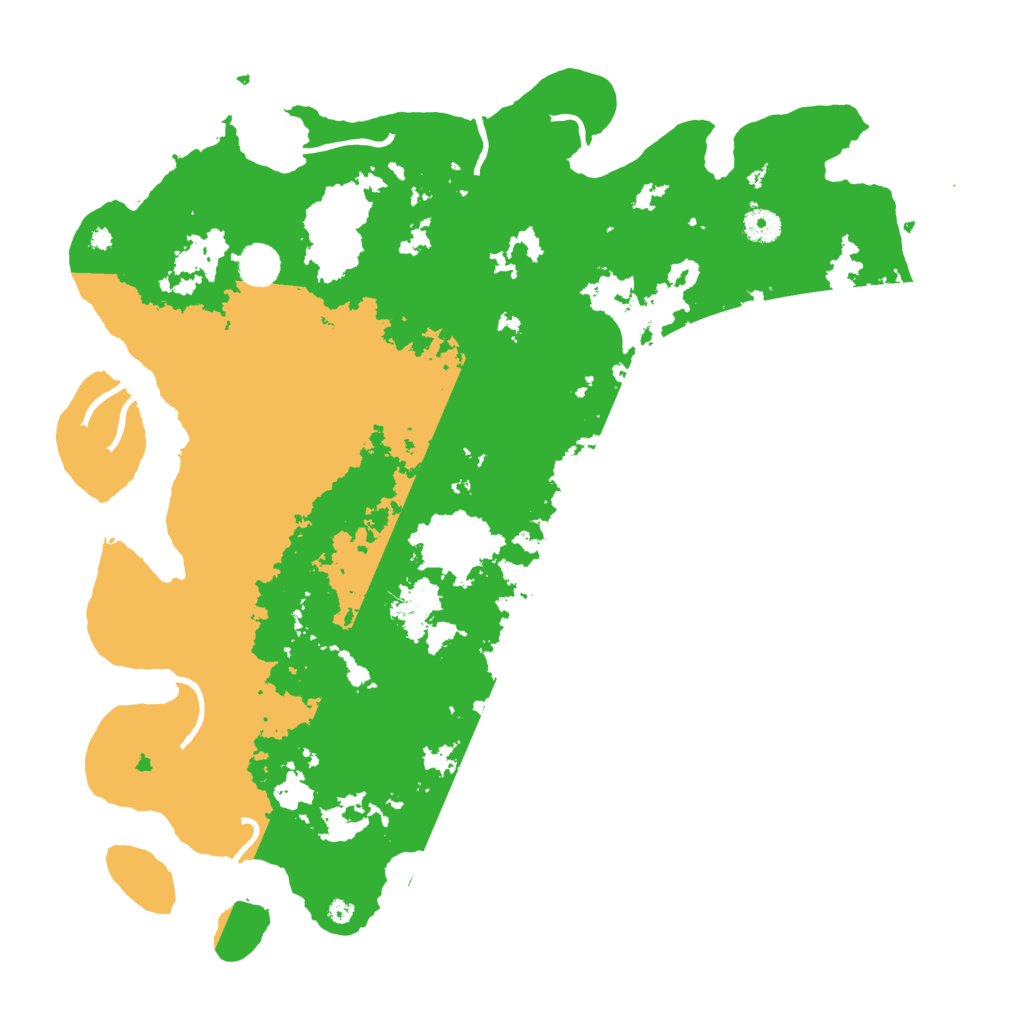 Biome Rust Map: Procedural Map, Size: 4300, Seed: 8827853